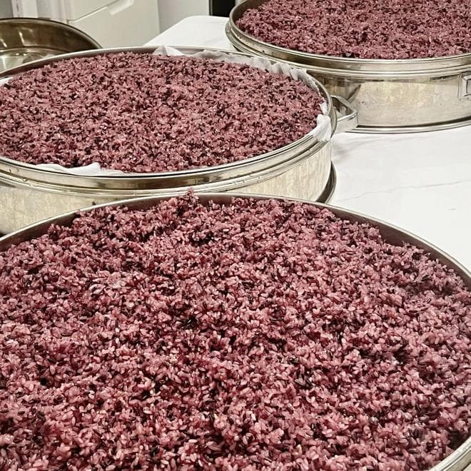 不泡米·电饭锅紫米饭团制作教程
