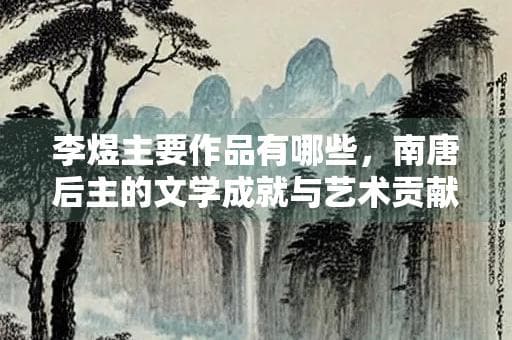 李煜主要作品有哪些，南唐后主的文学成就与艺术贡献
