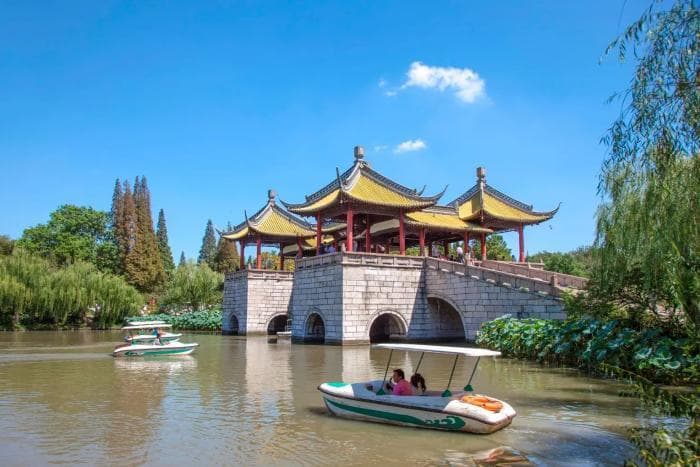 瘦西湖：一湖碧水，十里风光