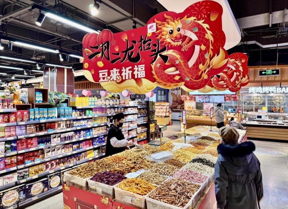 “二月二”将至，岛城超市炒豆走俏