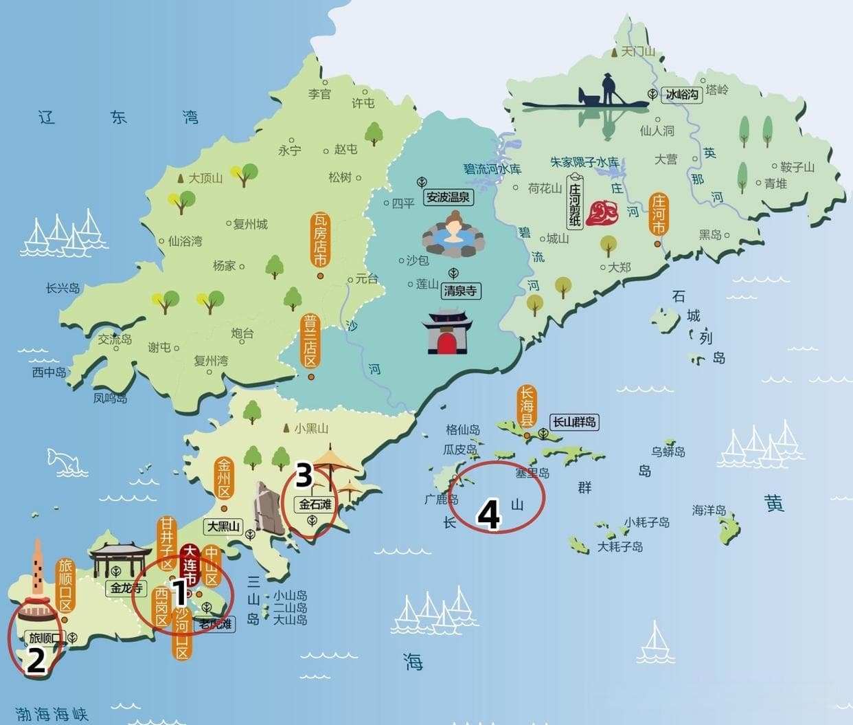 大连旅游住在哪方便‖大连旅游酒店怎么选