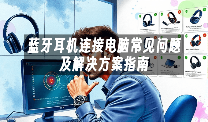 蓝牙耳机连接电脑常见问题及解决方案指南