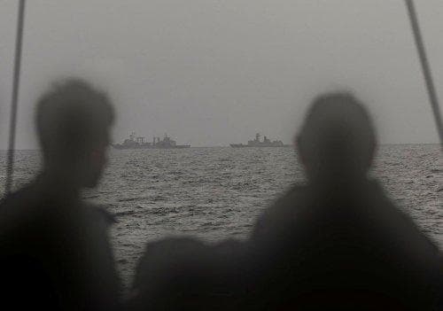 中国海军在澳大利亚附近海域临时宣布实弹演习