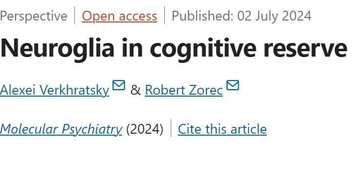 Molecular Psychiatry：神经胶质细胞在认知储备中的作用