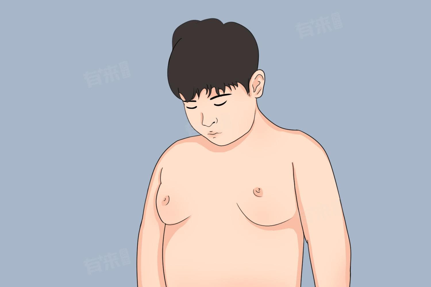 男性脂肪胸怎么减下去