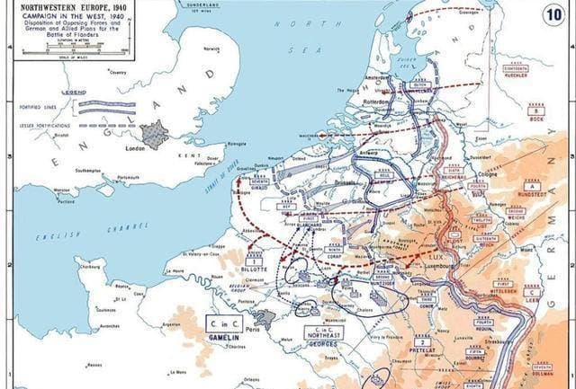 法国战役中德国是如何越过阿登地区，把英法联军逼入绝境的？