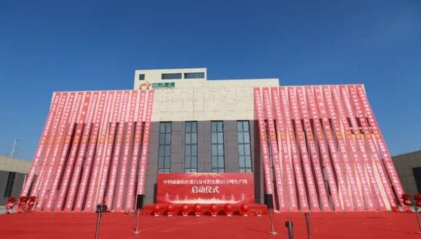全球首套！20万吨秸秆制蛋白及可消化糖生产线投产