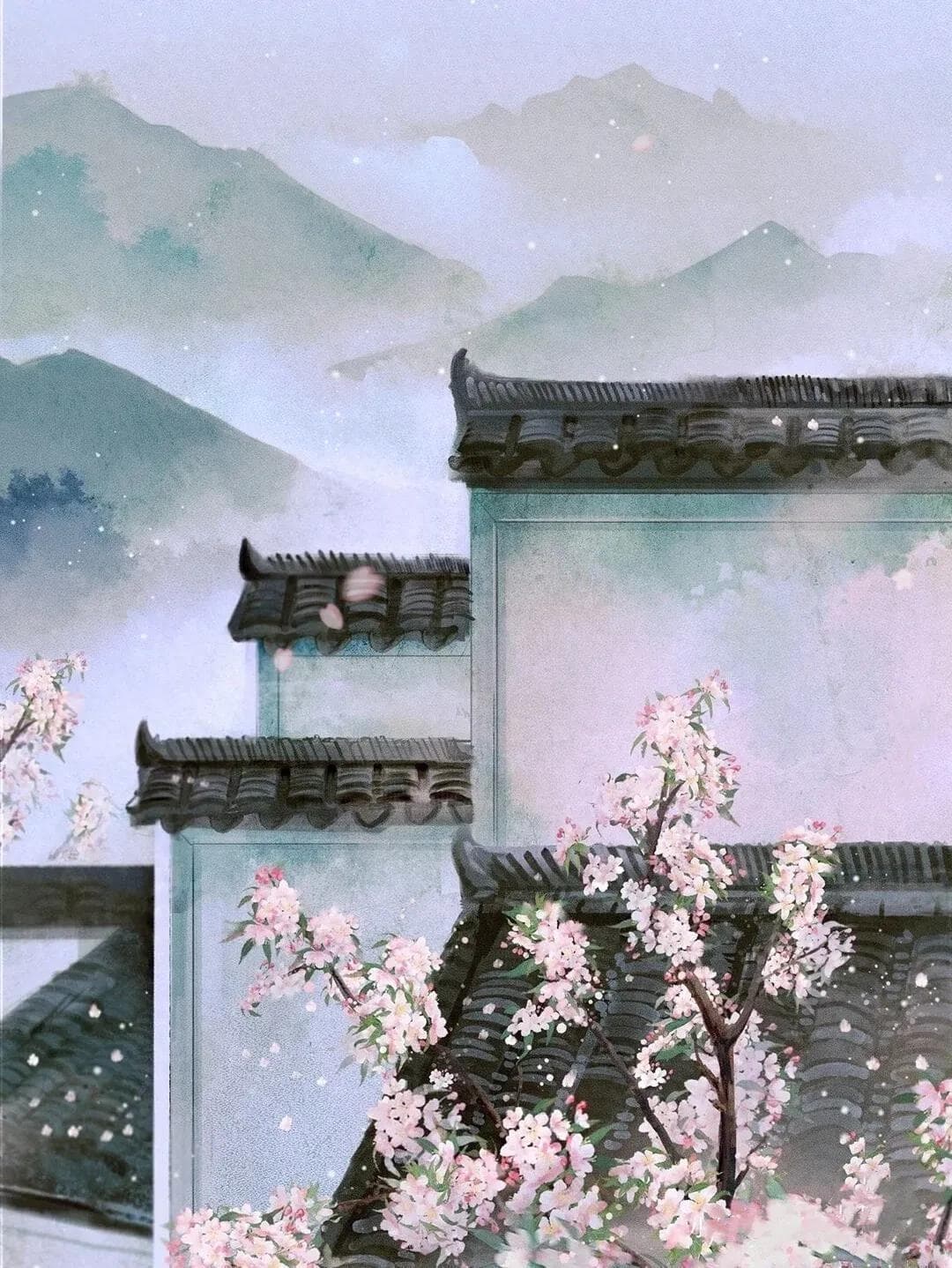 水晶帘外娟娟月，梨花枝上层层雪。21句冬天美景诗词，美不胜收