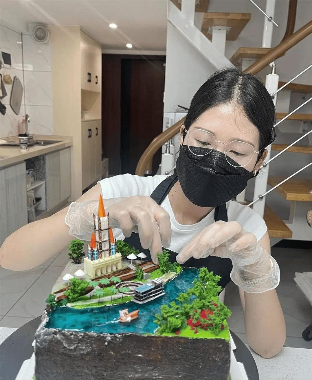 南宁90后蛋糕师：将广西美景“吃”进嘴里