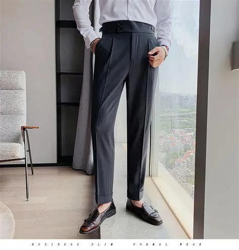 男士九分裤西裤该如何搭配才更时尚？