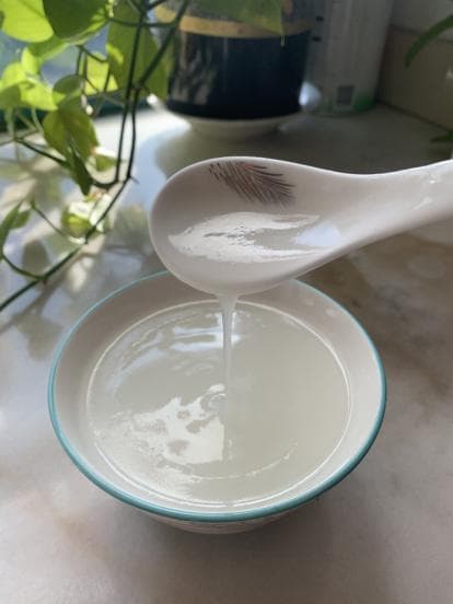 熬太极米浆粥养护脾胃