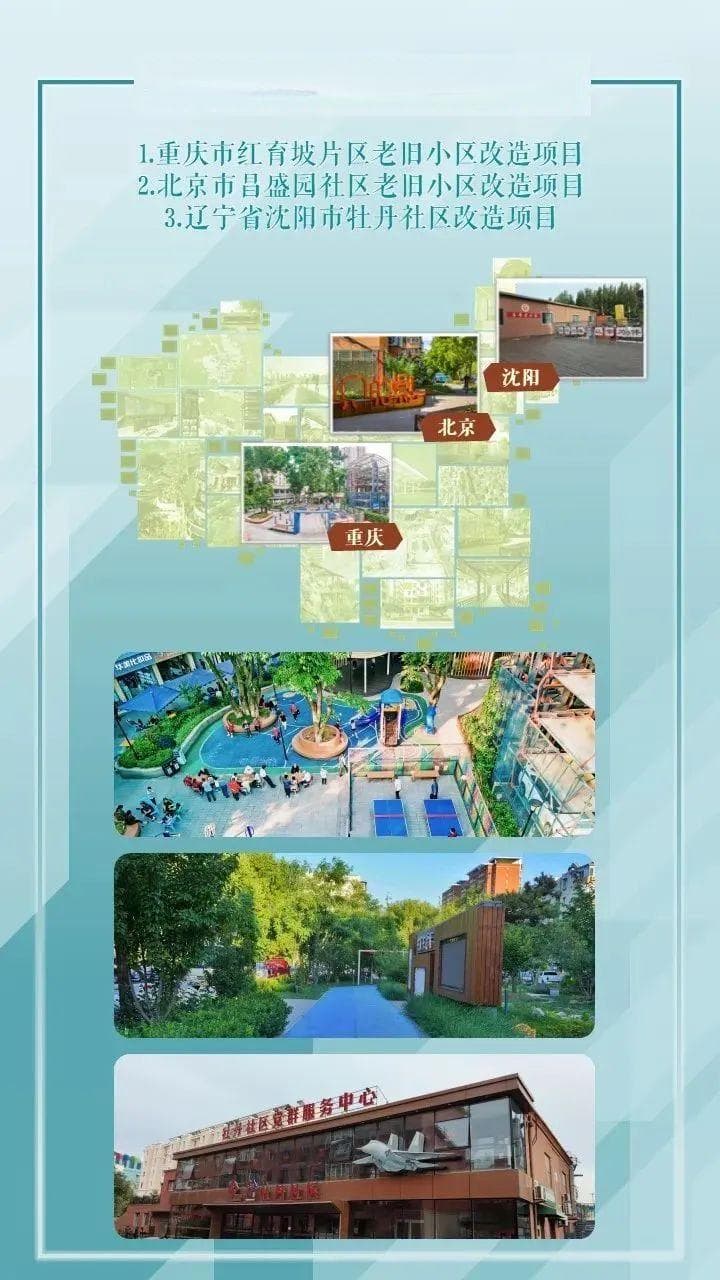 住建部第一批城市更新典型案例推介Ⅱ——城镇老旧小区改造类