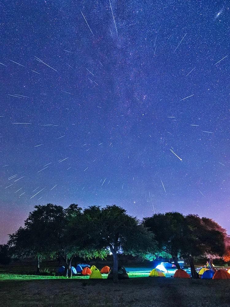 哪里适合看流星雨？