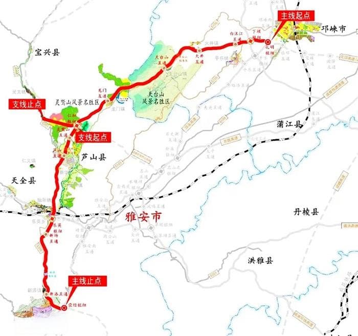 四川雅安迎交通突破：两高速项目将结束两县不通高速历史
