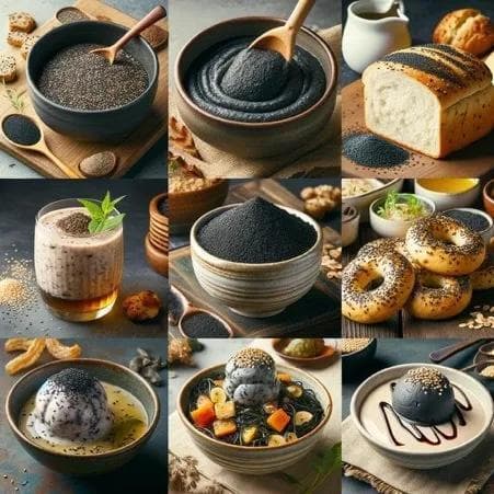 黑芝麻粉的功效与食用指南：营养价值、食用方法与选购要点全解析