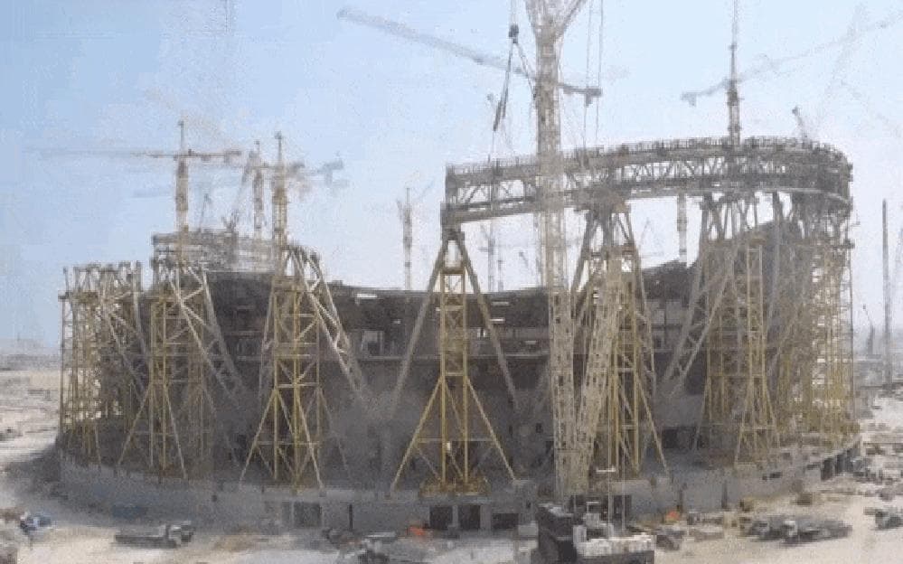 卢赛尔体育场，中国建造创世界之最，逼格满溢的秘密？