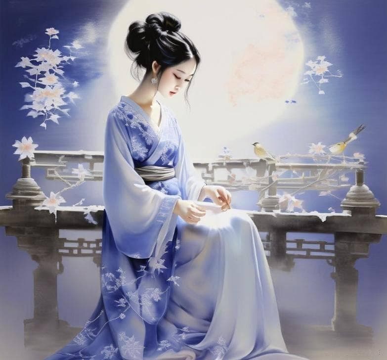 绘心间之美——古诗词中的牵牛花描绘