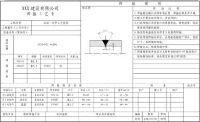 钢结构焊接工艺参数设置指南