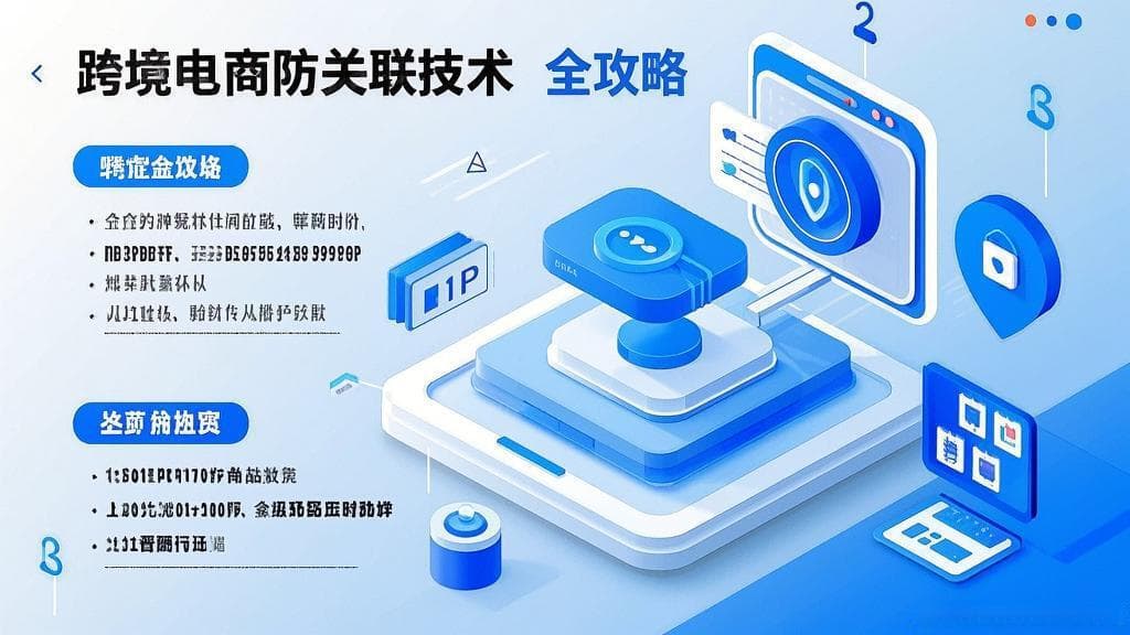 跨境电商防关联技术详解：账号安全的必修课