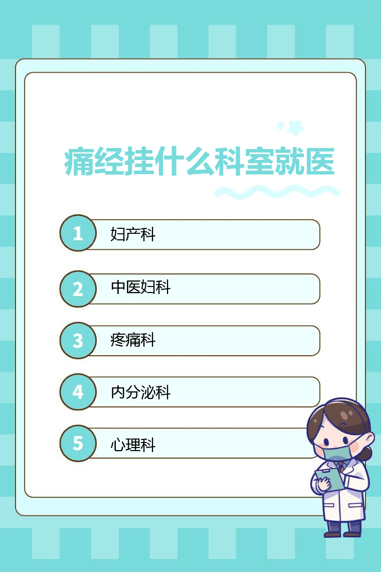 痛经挂什么科室就医