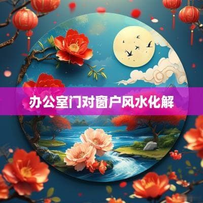 办公室门对窗户风水化解指南