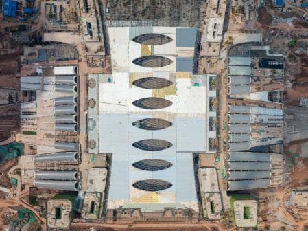 重庆东站：全国在建最大“四网”融合综合交通枢纽