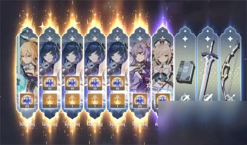 原神十连抽双金概率解析：保底机制下的真实数据