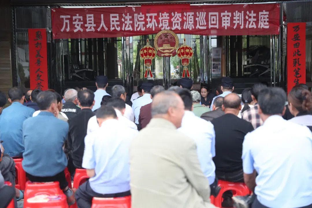 万安法院：恢复性司法“四项措施”助力生态修复显成效