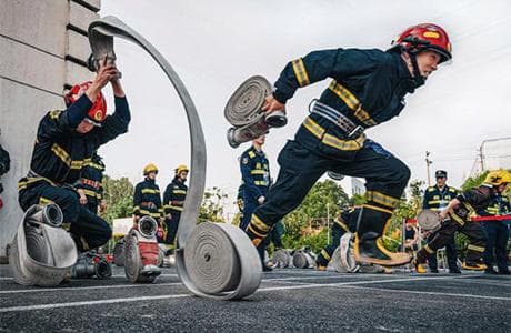 消防员九项体能考核方法和评分标准