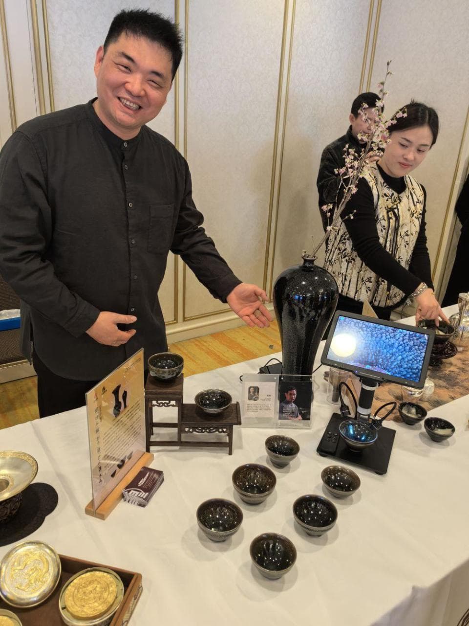 建盏建茶闪耀东京 推动中日文化交流新发展