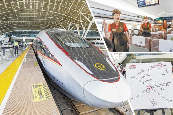 武广高铁恢复时速350公里运营，京广高铁全线实现高标运营