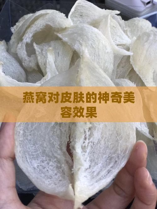 燕窝对皮肤的神奇美容效果