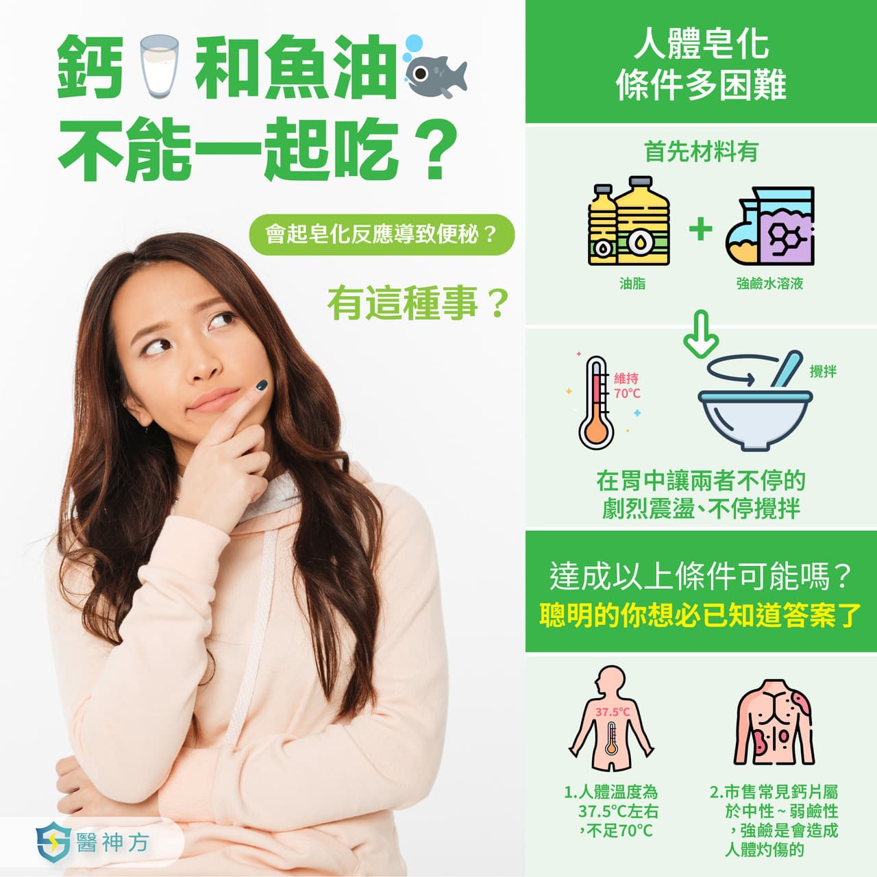 钙和鱼油能一起吃吗？