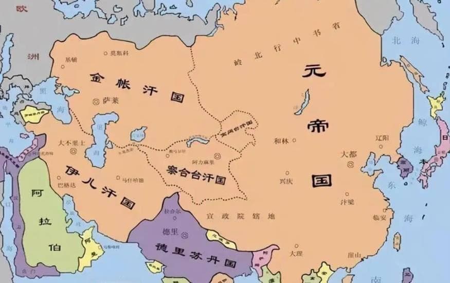 蒙古四大汗国，延续了多长时间？察合台汗国：我们持续了461年