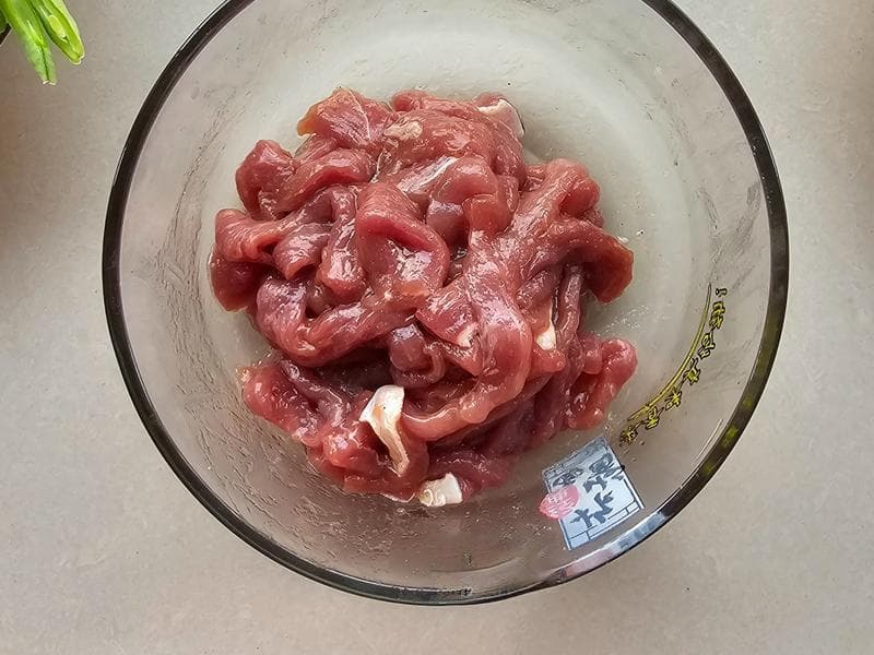 妈妈做的豆角炒肉