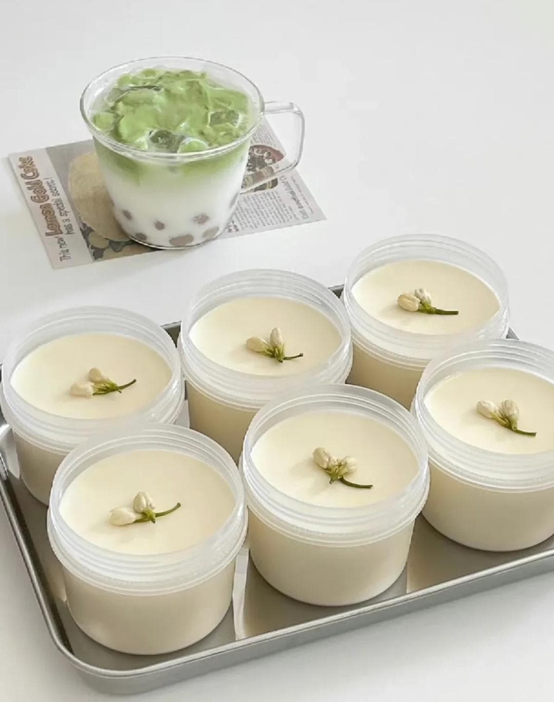 0失败！大师级配方教你制作入口即化的茉莉奶冻