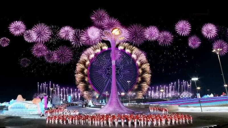 第9届亚冬会盛大开幕， 361°与万千冰雪爱好者共同见证冰雪沸腾