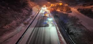 兰州高速公路养护所全力除雪保畅通