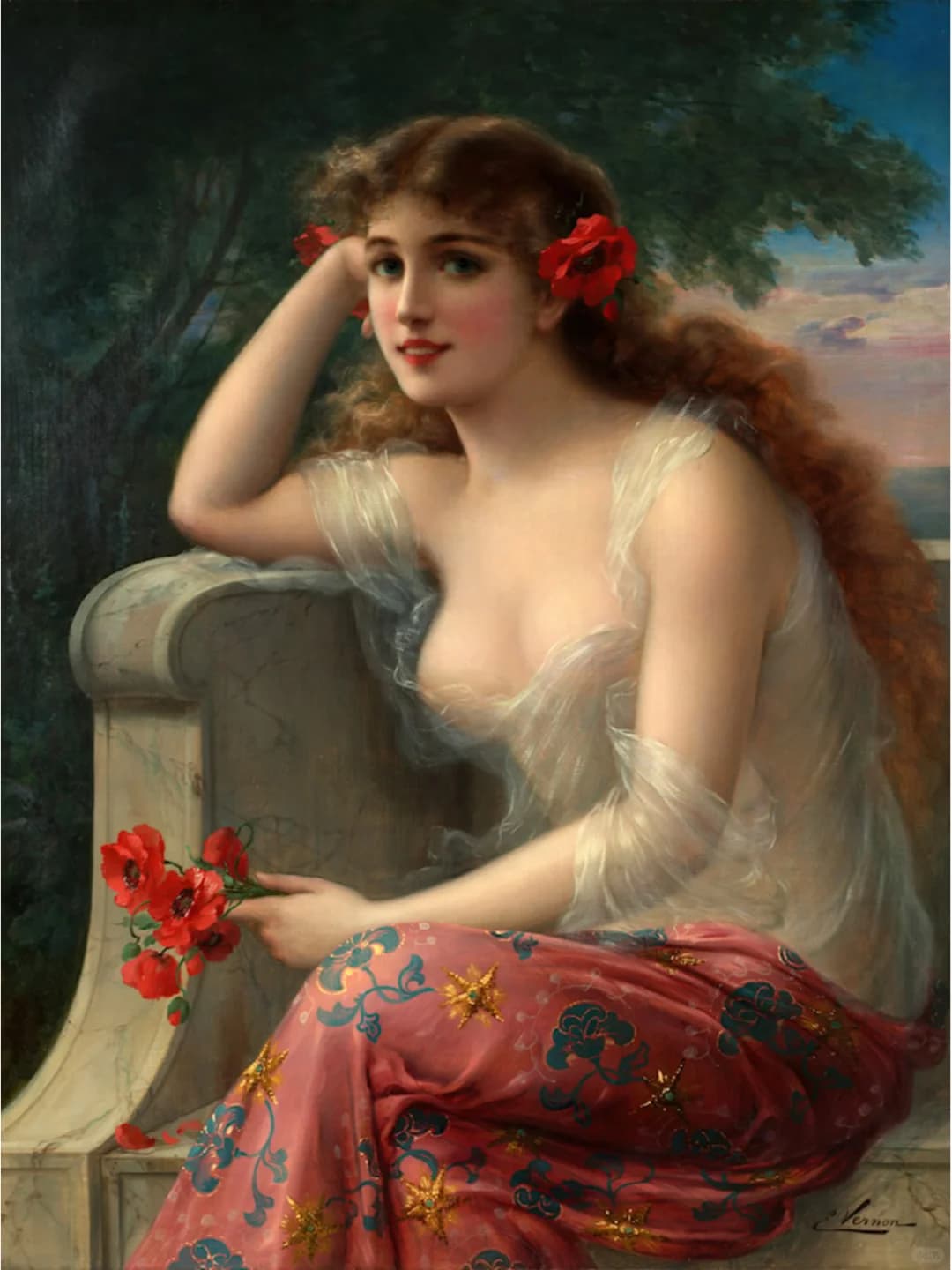 埃米尔·弗农：画布上的女性之美