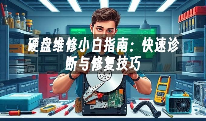 硬盘维修小白指南：快速诊断与修复技巧