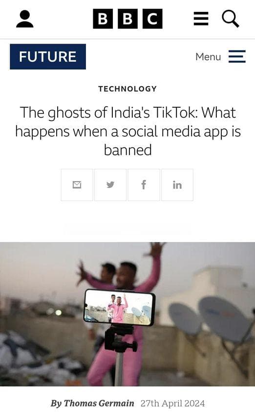 印度封禁TikTok启示录：TikTok被禁后，它代表的文化价值也随之消失