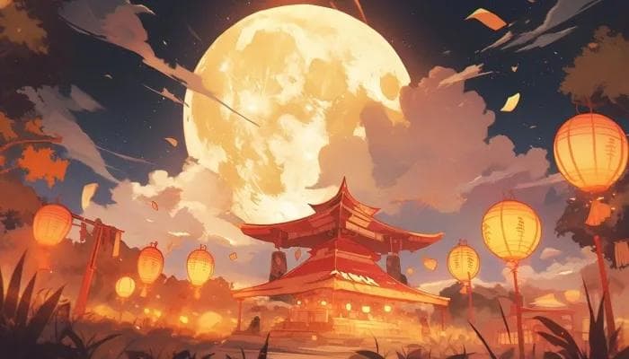 中秋嫦娥与玉兔 玉兔捣药的故事