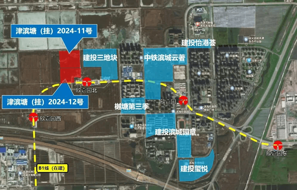超27亿！滨海大爆发！2024天津土拍收官，单日成交6宗地