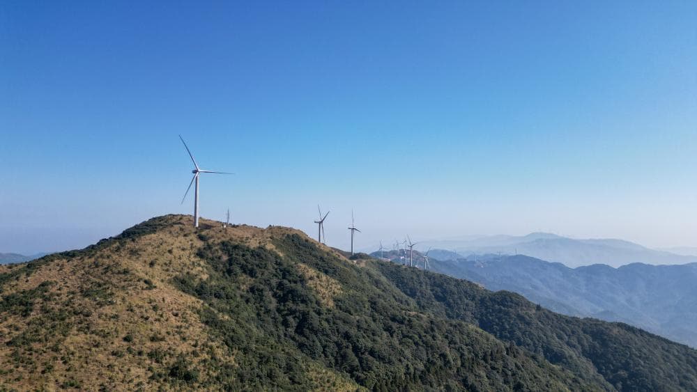 玉林大容山，桂东南第一峰，享受悠闲的冬日时光