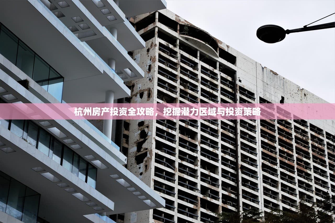 杭州房产投资全攻略，挖掘潜力区域与投资策略