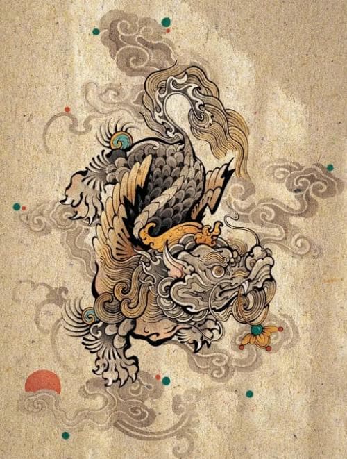 中国古代纹样：如意貔貅铜钱纹的文化内涵与艺术价值
