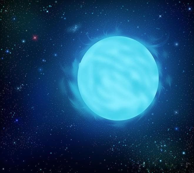 比木星还小的恒星，表面温度21万℃的恒星，宇宙10大恒星之最
