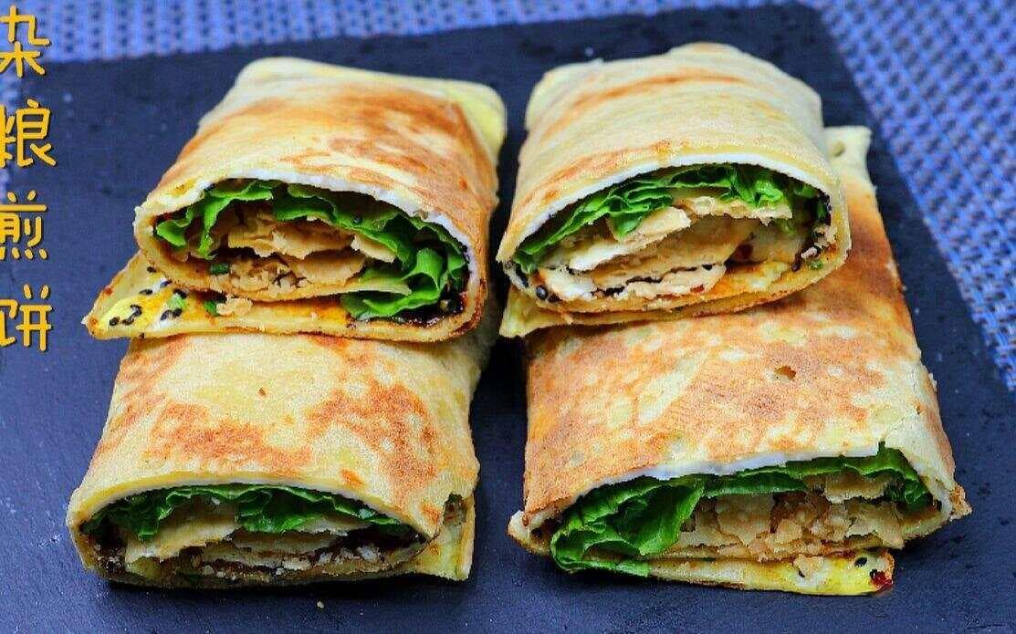 杂粮煎饼面糊、刷酱全部配方！