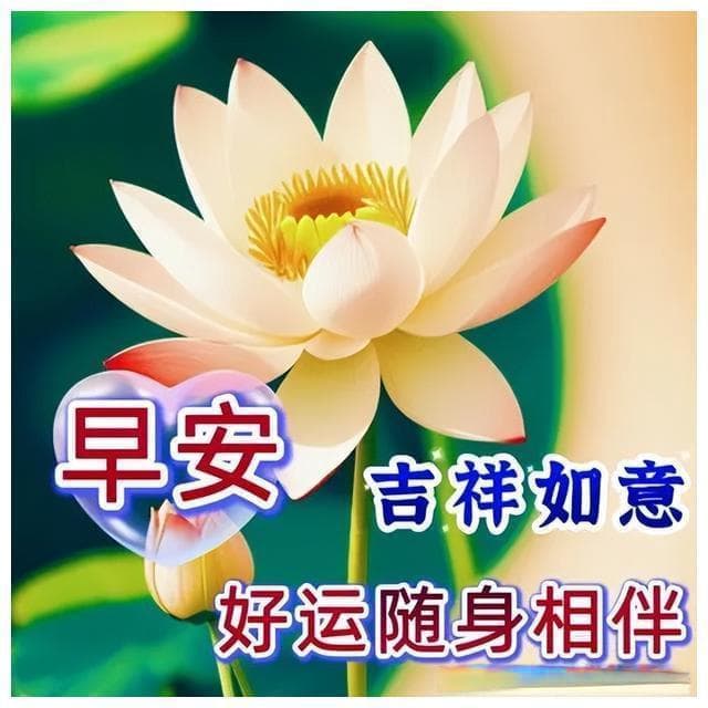 周四早安心语：愿你拥有一个美好的早晨