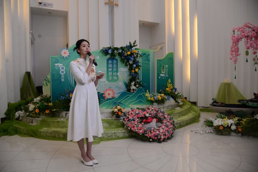 绿色祭扫让清明更“清明”，老山骨灰堂首次举办公众开放日